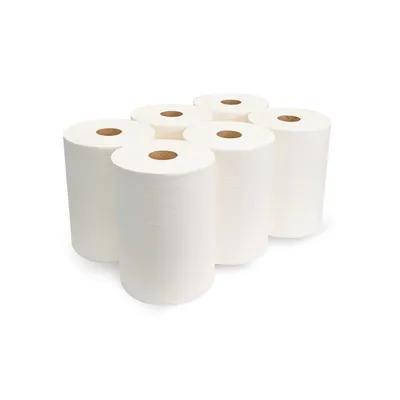 Morsoft® Roll Paper Towel 10IN X500FT White 2IN Core Diameter 6 Rolls/Case