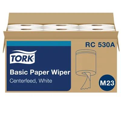 Tork Roll Paper Towel M23 11.75X7.6 IN 518.958 FT 2PLY White Centerfeed Refill 530 Sheets/Roll 6 Rolls/Case