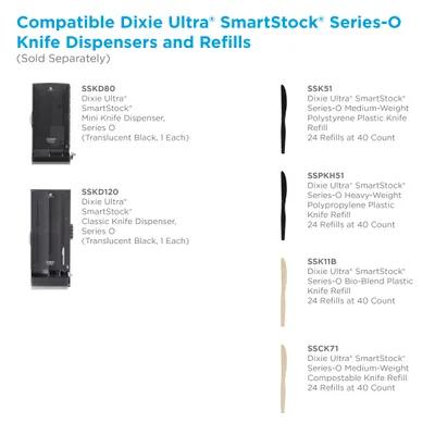 Dixie® Ultra SmartStock® Knife PP Black Heavy Duty 960/Case