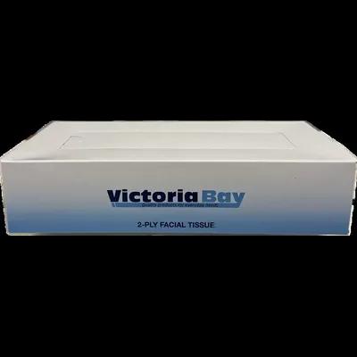 Victoria Bay Facial Tissue 2PLY Tissue Paper 100 Sheets/Pack 30 Packs/Case 300 Sheets/Case