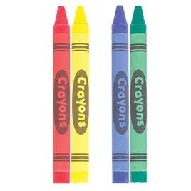 Crayon Yellow Red Green Blue Cello Wrapped 1000 Count/Pack 2 Packs/Case 2000 Count/Case