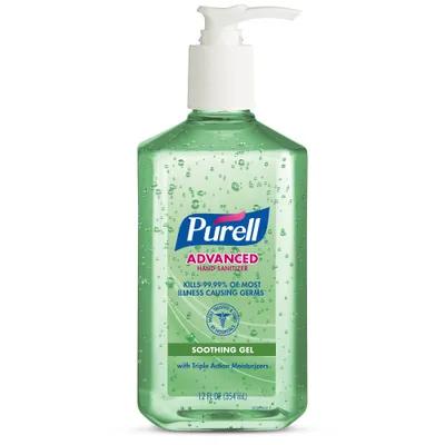 Purell® Hand Sanitizer Gel Pump Bottle 12 FLOZ 2.25X2.75X6.62 IN Fresh Scent 70% Ethyl Alcohol NXT 12/Case