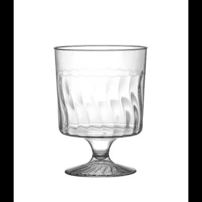 Flairware Cup Wine With Stem 5.5 OZ PS Clear 240/Case