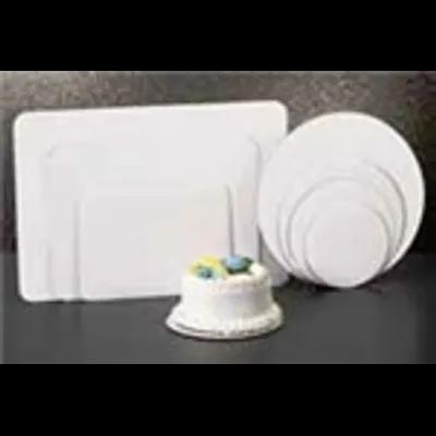 Cake Circle 10 IN Corrugated Paperboard White Grease Resistant 250/Case