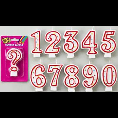 Number Candle #1 12/Pack