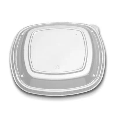 Forum® Lid Dome 9X9 IN 1 Compartment PS Clear Square For Plate Unhinged 300/Case