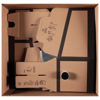 Hot Beverage Box 160 OZ 11.88X8.75X7.5 IN Corrugated Paperboard Kraft 20/Case