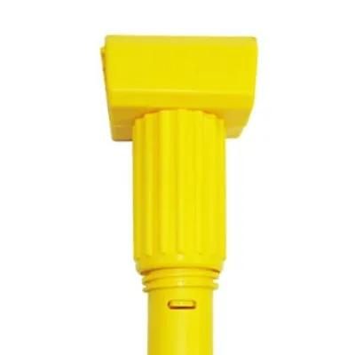 Mop Stick 54IN Yellow Gripper Jaw 1/Each