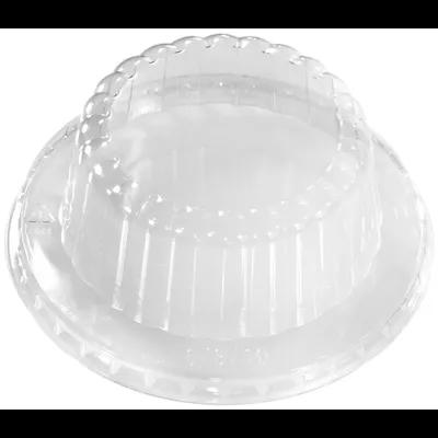 Lid Dome PS Clear Round For 6-10 OZ Container Unhinged 1000/Case