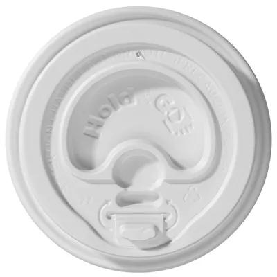 Lid Dome PS White For 12-24 OZ Hot Cup Sip Through Lock Tab 1200/Case