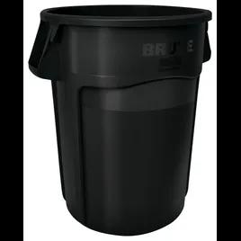 Brute® 1-Stream Trash Can 24X24X31.5 IN 44 GAL 176 QT Gray Round Resin Stationary 1/Each