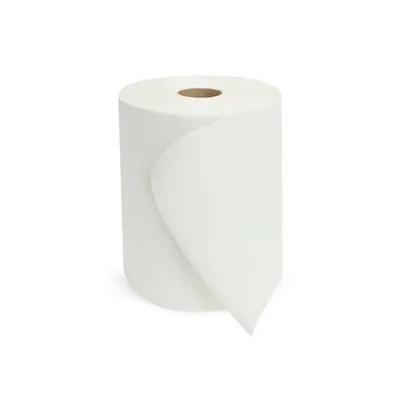 Morsoft® Roll Paper Towel 8IN 800 FT White Hardwound 2IN Core Diameter 6 Rolls/Case