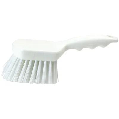 Sparta® Scrub Brush 8 IN PP Polyester White Color Coded Short Handle Floater 1/Each
