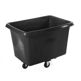 Cube Truck 14 Cubic Foot Black Plastic FDA Approved 1/Each