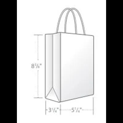 Victoria Bay Shopper Bag 5.25X3.25X8.375 IN Paper Kraft Gusset 250/Case
