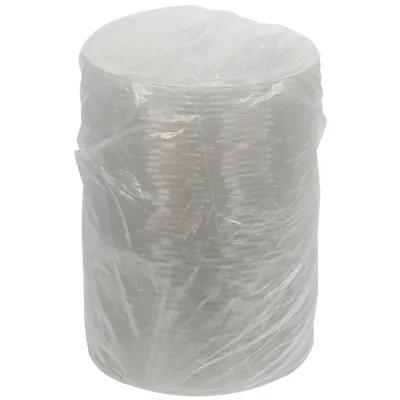 Lid Flat 9.8X0.42 IN PET Clear Round For Container 200/Case